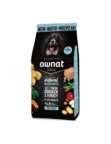 OWNAT Perro ULTRA SUPERPREMIUM MAXI ADULT 3 kg